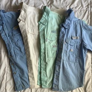 Columbia PFG shirt bundle